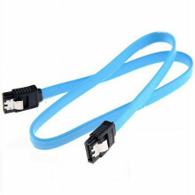 SATA-Kabel III, 6 Gbit/s, gerades Datenkabel für HDDs und SSDs mit Verriegelung, 38 cm (15 Zoll) für SATA-HDDs, SSDs, CD-Laufwerke und CD-Brenner