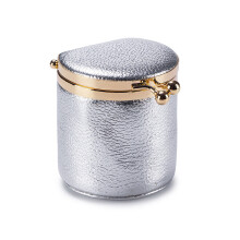 Boîte de rangement de bijoux multifonctionnelle,-Argent
