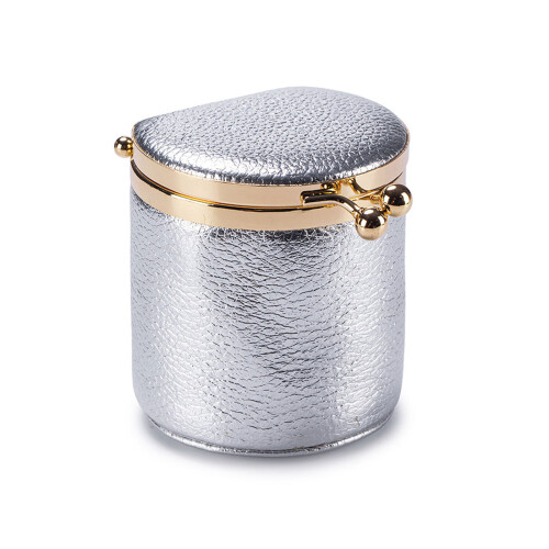 Boîte de rangement de bijoux multifonctionnelle,-Argent