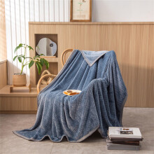 Coperta Djunllk - Coperta in velluto microfibra, morbida e accogliente, soffice e traspirante per divano, letto, casa e soggiorno, 99,3 x 120 cm