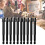 Triangle Drill Bit Cross Angle Anti-Rust Tip 10 Pcs 1