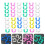 Eease100pcs Κλιπ Ραπτικής για Μπομπίνα, Σφιγκτήρες Βάσης Μπομπίνας, Κλιπ Νήματος, 5