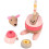 Stackable Toy - VILAC - Reference 2438 - Solid Wood - From 2 years - Pink 4