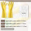 TACILIP Rubber Cleaning Gloves Thickened Kitchen 4