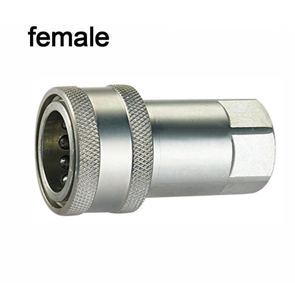 Hydraulic Quick Coupling Double Galvanized Metric 9107258841490