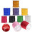Bracelet cords, multi-colored cotton thread, braided nylon 1