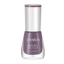 Zlezpi Nagellack, umweltfreundlich, leicht abziehbar und schnelltrocknend, wasserbasiert, 8 ml