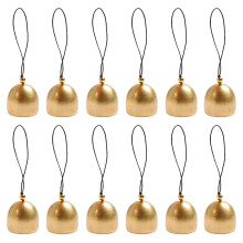 Clochettes de Noël Linaichen (12 pièces) - Petites cloches vintage pour décoration de sapin de Noël