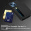 Capa StreetWise preta com compartimento para cartão e resistente a impactos, compatível com iPhone 15. 2