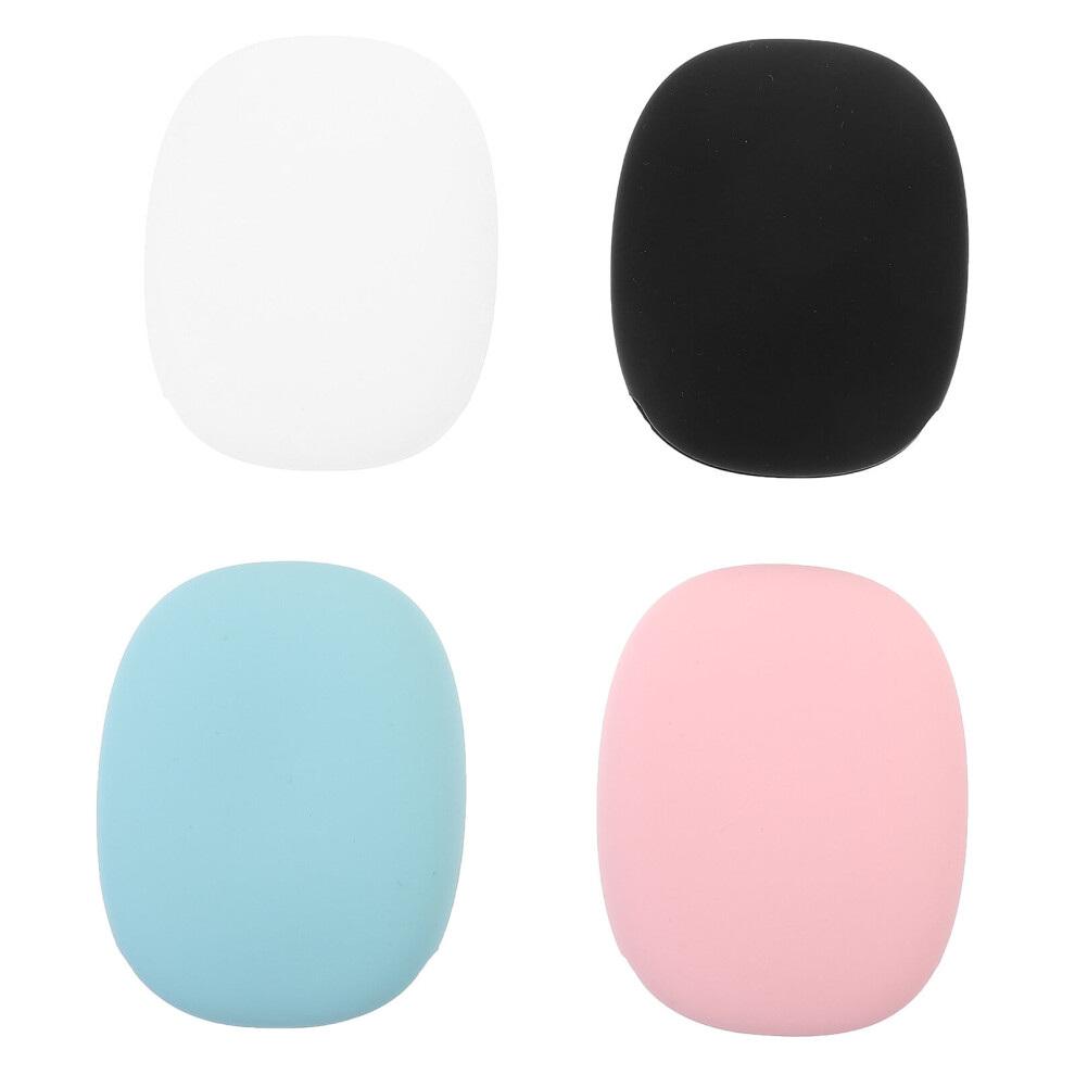 4Pcs Earphone Storage Bags Silicone Cable Storage Organizer Outdoor Travel Cable Case 9009791204223