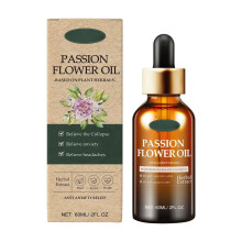 Sömnoljeserien Passionsblomma Lugnar Avslappnar Stress Hjälper till att Sömna Bekväm Bärbar Hudolja 60ML