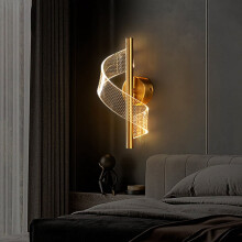 Kinkiet spiralny LED Oświetlenie wewnętrzne Dom Lampka nocna Salon Korytarz Dekoracyjny