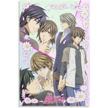 Affiche manga Junjou Romantica d'AEFER - Décoration murale - Impression sur toile - Cadeau