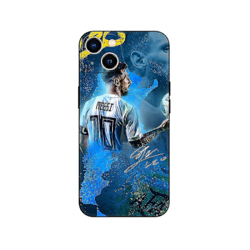 Capa para celular Messi Copa do Mundo compatível com iPhone 13 Pro Max, iPhone 14, iPhone 12 e iPhone 13 Pro.