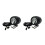 Luz de bicicleta universal 6V-80V 3W 100LUX 1