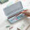 Pencil Case Waterproof Frosted PP Plastic 1 Pack 6