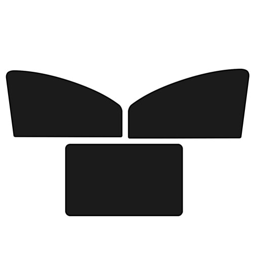 Yegsfteu3Pack Universal Πλαϊνό Σκίαστρο Αυτοκινήτου Πτυσσόμενο Θερμομονωτικό Υφασμάτινο