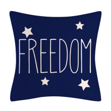 Dekokissenbezüge 45 x 45 cm (17,7 x 17,7 Zoll) mit amerikanischer Flagge, Sternen und Streifen, patriotischen Motiven und Zwergenmotiven.