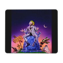 Beetlejuice gummimusemåtte med låsekant, skrivebordsmåtte, skrivemåtte, multikode-spilmåtte, musemåtter til computere, bærbar computer,