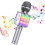 Karaoke Microphone for Kids Ages 4-12 Silver 1