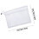 Transparent double-layer mesh file bag with zipper 1 piece 3