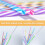 100-Pack Disposable Plastic Straws | Thickened Threaded Design for Smoothies & Boba | Assorted Neon Colors 8