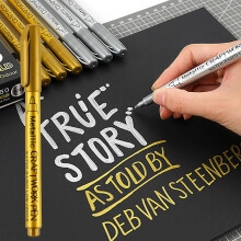 SLMOTUAE Stifte Sharpie Marker Sharpie Gelstifte Bürozubehör Multifunktionaler DIY Graffiti Stift, Leicht zu schreiben und zu markieren Stift 1ml
