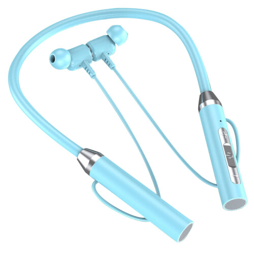 Fones de ouvido Bluetooth sem fio Ympuoqn com faixa para pescoço, 5.0 com microfone. 1