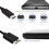 2X Καλώδιο Σκληρού Δίσκου, USB3.1Τύπος-C Αρσενικό σε USB3.0-B Αρσενικό Καλώδιο Δεδομένων 4