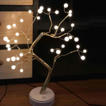 Árvore de Natal LED Yinrunx - Árvore de Luzes de Fada Espirituais, Compatível com Decoração de Casa, Casamento, Festival e Feriado, Ideal para