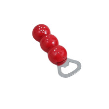2er-Pack Flaschenöffner-Magnete, Kühlschrankmagnet aus Silikon und Metall für Bier, Cola, Barkeeper, Küchenutensilien, Metall, originelle