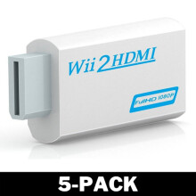 Cuibheoir Wii go HDMI, 1080p Lán-HD Comhoiriúnach le Nintendo5-Pacáiste