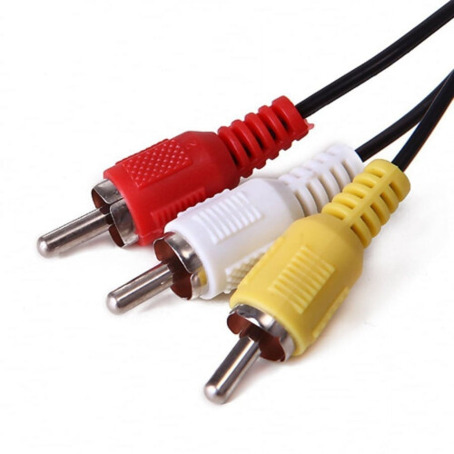 1,8 m SNES/N64/Gamecube A/V-kabel, kompositvideo og -lyd, sort 2
