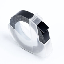 Bandă de reumplere pentru embossarea etichetelor multicolore Mosiee, 9 mm x 3 metri, pentru Motex și Dymo