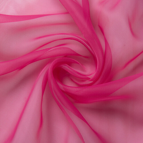 Pink Trilon Sheer Curtain Panel Voile Tulle 200x100cm 2