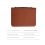 Portafoglio organizer in pelle con cerniera, nero 7
