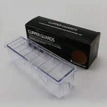 Basisæske Universal Clipper Limit Kam Guide Udskiftning Frisør Transparent 8 celler