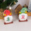 Houten kerstsneeuwpop tafeldecoratie (1 stuk) 7