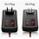 Caricabatterie e mantenitore automatico 12V/6V per moto, auto e ATV. 7