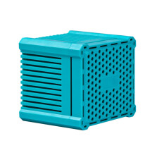 Reiner Würfel-Wassertrogfilter mit Aktivkohle für Teiche, superstarke Filtration, Geruchskontrolle, wabenförmiger Kohlewürfel für Aquarien und