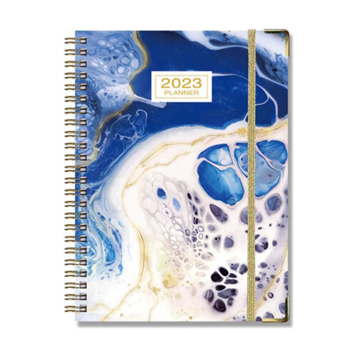 Kayannuo2023Εβδομαδιαίο & Μηνιαίο Planner A5Notebook, Ιαν-Δεκ 2023Βιβλίο Προγραμμάτων,