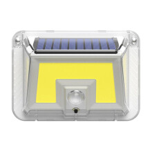 Poaug Gartenleuchte im Sonderangebot: Solar-Wandleuchte mit Bewegungsmelder, 3 Modi, IP65, geeignet für die Außenbeleuchtung von Hof und Garten