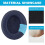 Ανταλλακτικά μαξιλαράκια αυτιών jixopn Memory Foam για συμβατότητα με Beats Studio3.0 (Σκούρο 5