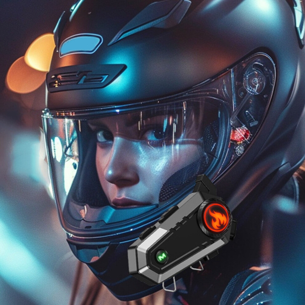 Flohua Bluetooth 5.3 Motorcycle Earphones With Noise 972700306532