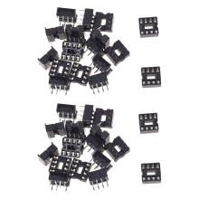 Adattatore per zoccoli per circuiti integrati a saldare, 40x8 pin, passo 2,54 mm