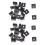 Υποδοχές ολοκληρωμένου κυκλώματος 40x8Pin2.54mm Pitch Προσαρμογέας τύπου συγκόλλησης 1