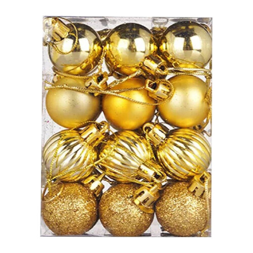 Weihnachtskugel, glänzend, bruchsicher, 3 cm