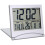Portable Digital Alarm Clock with LCD Thermometer and 2