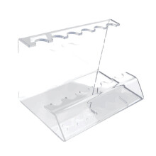HeroNeo Multifunktionel Klar Akryl Penholder 12-Spalter Fjerpen Display Stande