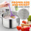 NutriChef stainless steel stockpot 5-quart 5